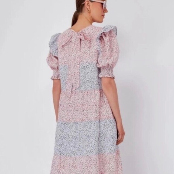 Tuckernuck multifloral Barton Dress by Hyacinth House--Large - Picture 2 of 2